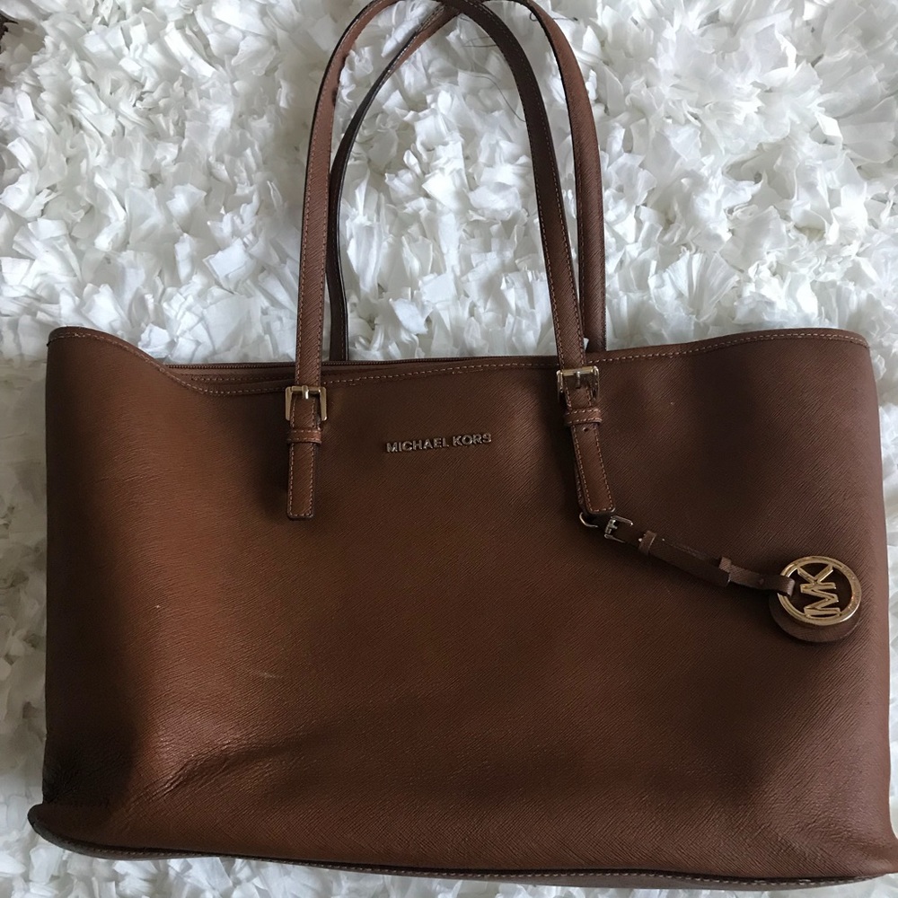 Michael Kors large purse with computer sleeve